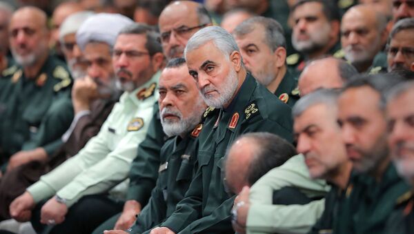 İran Devrim Muhafızları Ordusu Kudüs Gücü Komutanı Kasım Süleymani - Sputnik Türkiye