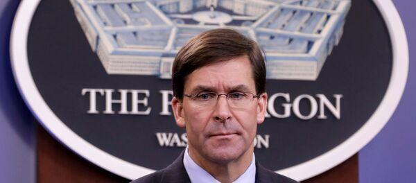 Mark Esper Mark Esper - Sputnik Türkiye