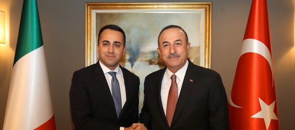 Çavuşoğlu, Di Maio - Sputnik Türkiye
