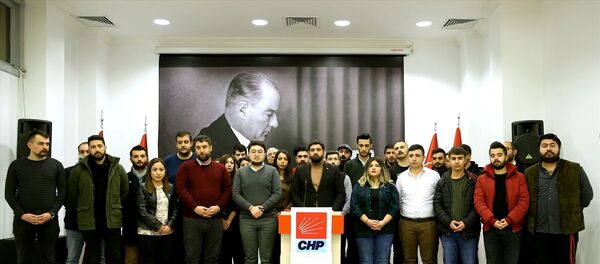 CHP Ankara İl Gençlik Kolları Başkanı Deniz Bozkurt  - Sputnik Türkiye