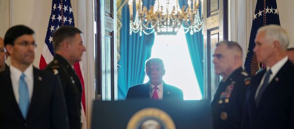 ABD Başkanı Donald Trump, İran geriliminin ardından Ulusa Sesleniş konuşması yaptı - Sputnik Türkiye