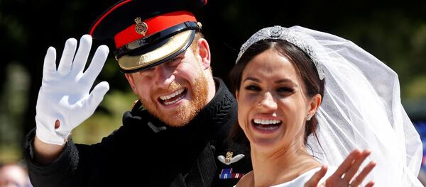 İngiltere Prensi Harry ve eşi Meghan Markle - Sputnik Türkiye