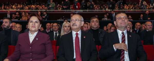 Kanal İstanbul Çalıştayı, Ekrem İmamoğlu, Kemal Kılıçdaroğlu, Meral Akşener - Sputnik Türkiye