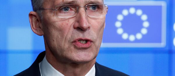 NATO Secretary General Jens Stoltenberg holds a news conference at a European Union foreign ministers emergency meeting to discuss ways to try to save the Iran nuclear deal, in Brussels, Belgium, January 10, 2020. REUTERS/Francois Lenoir NATO Secretary General Jens Stoltenberg holds a news conference at a European Union foreign ministers emergency meeting to discuss ways to try to save the Iran nuclear deal, in Brussels, Belgium, January 10, 2020. REUTERS/Francois Lenoir - Sputnik Türkiye
