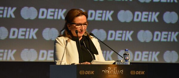 Ticaret Bakanı Ruhsar Pekcan DEİK Ticari Diplomasi Ödülleri'nde Ticaret Bakanı Ruhsar Pekcan DEİK Ticari Diplomasi Ödülleri'nde - Sputnik Türkiye