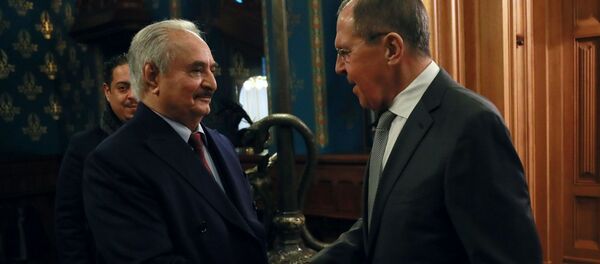Halife Hafter - Sergey Lavrov - Sputnik Türkiye