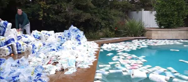 YouTuber'dan kağıt havlu deneyi - Sputnik Türkiye