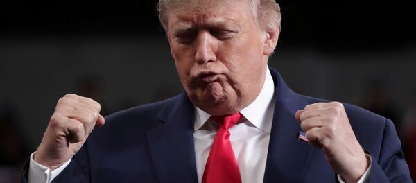  Donald Trump bir mitingde - Sputnik Türkiye
