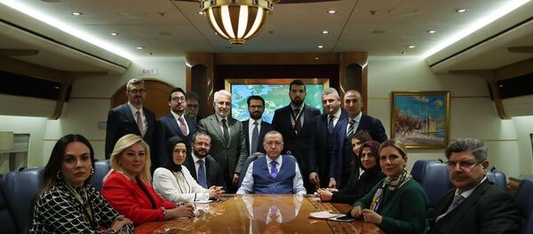 Recep Tayyip Erdoğan, Almanya, uçak, gazeteciler - Sputnik Türkiye