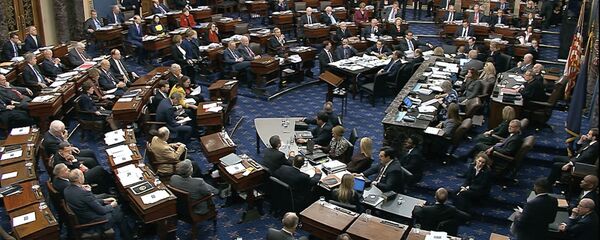 ABD Başkanı Donald Trump'ın yargılandığı Senato’daki ilk azil duruşması ABD Başkanı Donald Trump'ın yargılandığı Senato’daki ilk azil duruşması - Sputnik Türkiye