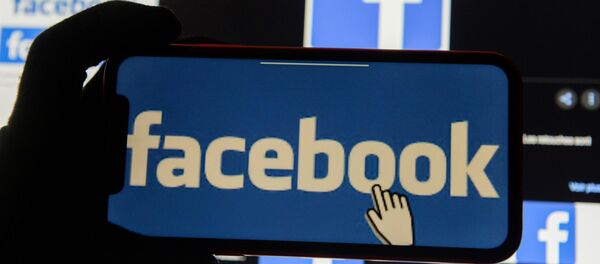Facebook logo  - Sputnik Türkiye