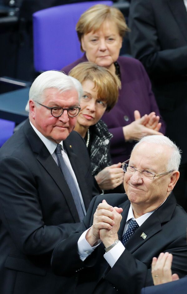 Nazi kurbanları, Federal Almanya Meclisi'nde anıldı - Sputnik Türkiye