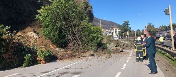 Ordu'da heyelan - Sputnik Türkiye