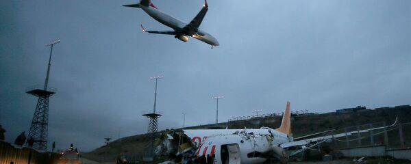 Sabiha Gökçen Havalimanı - kaza - Sputnik Türkiye