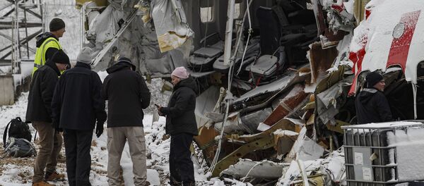 ABD'den gelen heyet enkaz alanında - Sputnik Türkiye