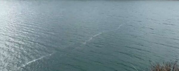 Depremin yüzey kırığının izi, Karakaya Baraj Gölü'nde görüldü - Sputnik Türkiye