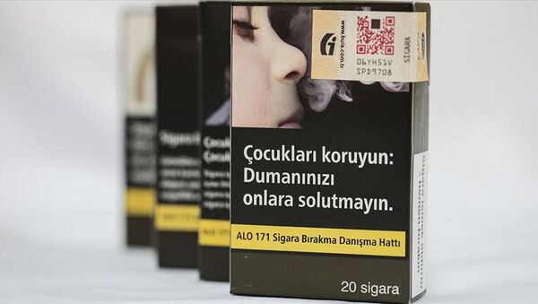 Sigarada düz paket uygulaması - Sputnik Türkiye