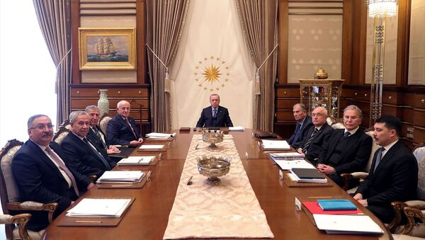 Cumhurbaşkanlığı Yüksek İstişare Kurulu Toplantısı - Sputnik Türkiye