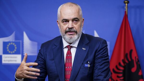 Arnavutluk Başbakanı Edi Rama - Sputnik Türkiye