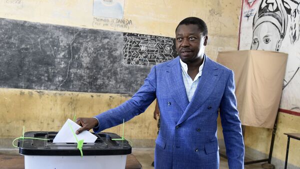 Togo'da cumhurbaşkanlığı seçimini, mevcut Cumhurbaşkanı Faure Gnassingbe kazandı.  - Sputnik Türkiye