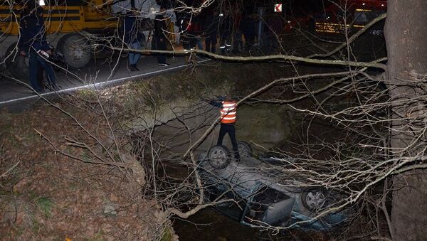  Kütahya'da köprüden dereye düşen otomobildeki kayınbaba ile gelini öldü - Sputnik Türkiye