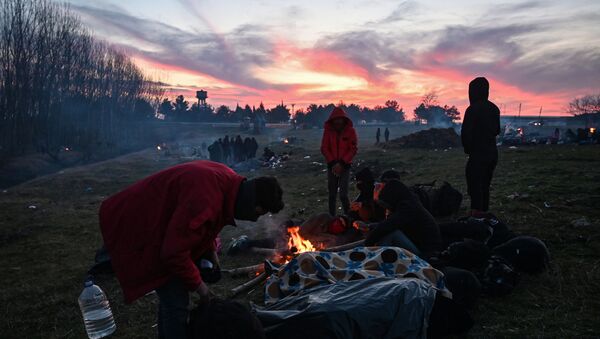 Meriç Nehri-mülteciler-sığınmacılar - Sputnik Türkiye