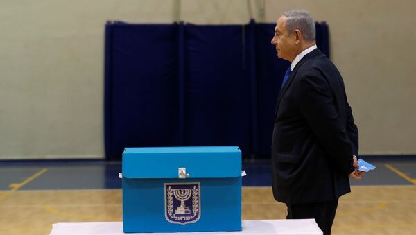Netanyahu-İsrail-seçimler - Sputnik Türkiye