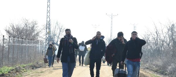 Edirne-sınır-sığınmacı-mülteci - Sputnik Türkiye