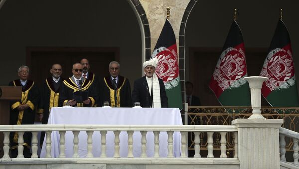 İkinci kez Afganistan Cumhurbaşkanı seçilen Eşref Gani yemin etti. - Sputnik Türkiye