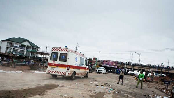Gana'da 2 otobüs çarpıştı - Sputnik Türkiye