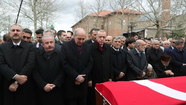 Şevket Kazan'ın cenaze töreni - Sputnik Türkiye