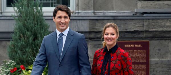 Kanada Başbakanı Justin Trudeau, eşi Sophie Trudeau - Sputnik Türkiye