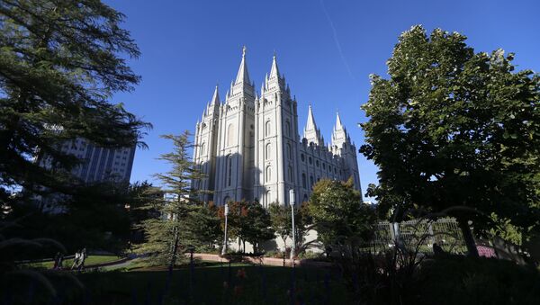 İsa Mesih'in Son Zaman Azizler Kilisesi, yaygın bilinen adıyla Mormonların Salt Lake City'deki ibadet merkezleri - Sputnik Türkiye