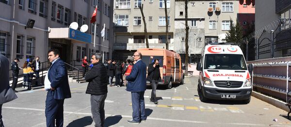 Dezenfekte edilen okulda 11 öğrenci hastanelik oldu - Sputnik Türkiye