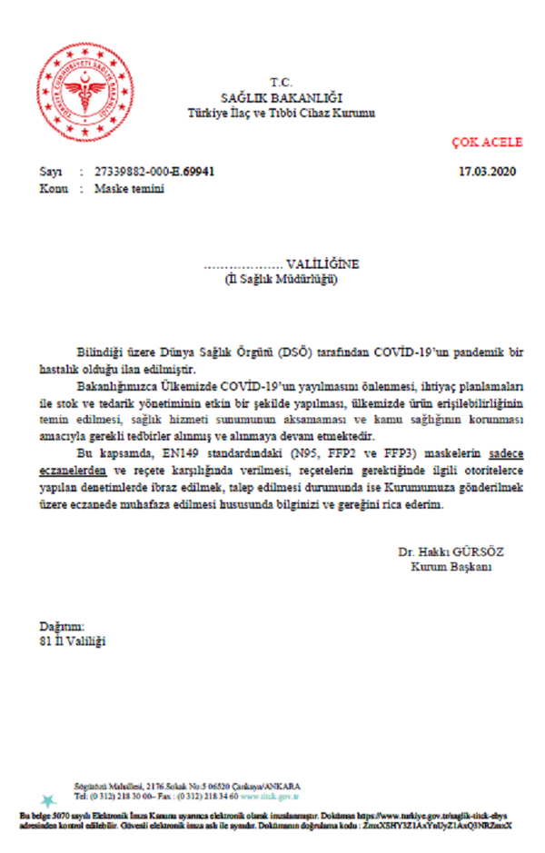 Türk Eczacılar Birliği: Maskeler reçete karşılığında eczanelerden alınabilecek - Sputnik Türkiye