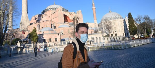 koronavirüs - İstanbul - maske - Türkiye - Sputnik Türkiye