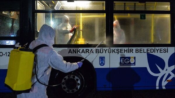 Ankara'da koronavirüs önlemi - Sputnik Türkiye