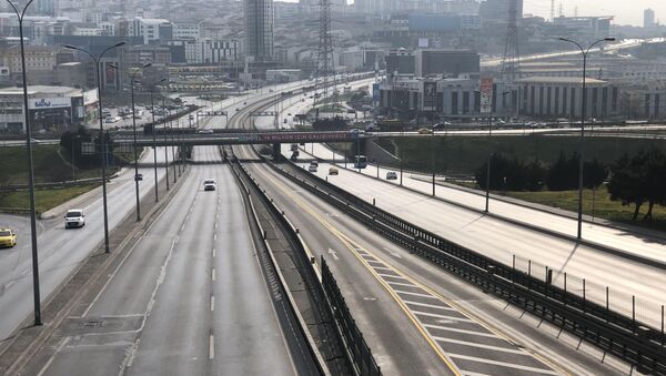 İstanbul trafik yoğunluğu yüzde 1 - Sputnik Türkiye