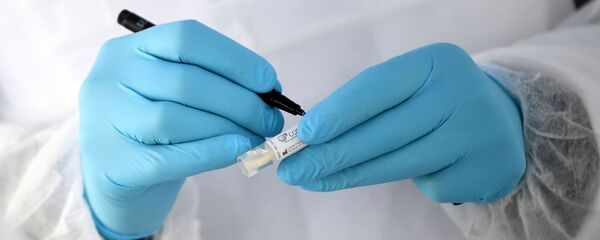 Koronavirüs test iğne - Sputnik Türkiye