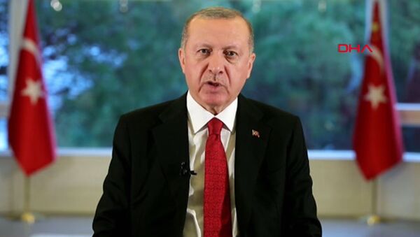 Cumhurbaşkanı Erdoğan- Ulusa Sesleniş konuşması - Sputnik Türkiye