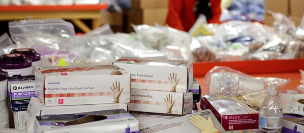 Koronavirüs-eldiven - Sputnik Türkiye