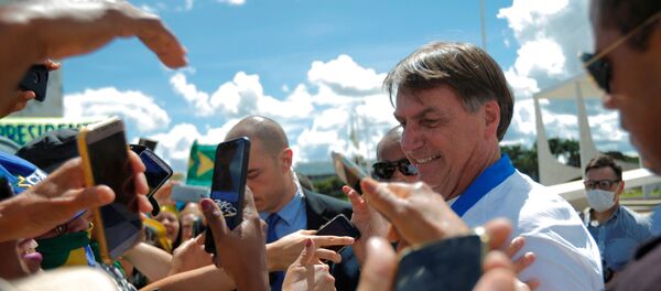 Brezilya Devlet Başkanı Jair Bolsonaro - Sputnik Türkiye