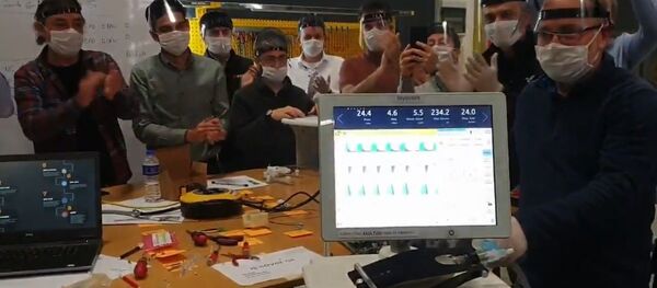 yerli solunum cihazının ilk prototipi - Sputnik Türkiye