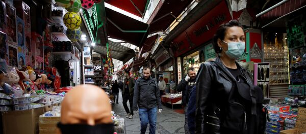 Koronavirüs - İstanbul - maske - Sputnik Türkiye