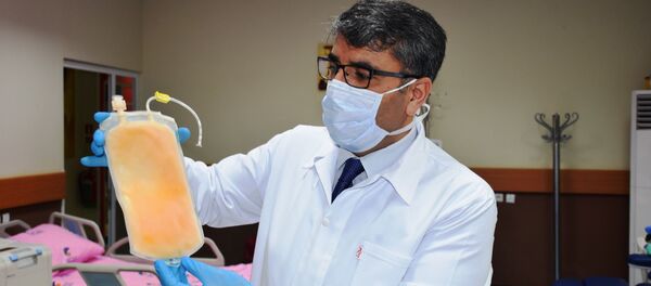 ilk plazma tedavisi - Sputnik Türkiye