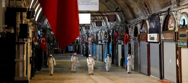 Koronavirüs - Kapalı Çarşı  - Sputnik Türkiye