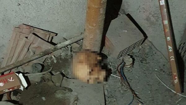 Çorum'da bir iş merkezinin çatı katında insan kafatası bulundu - Sputnik Türkiye