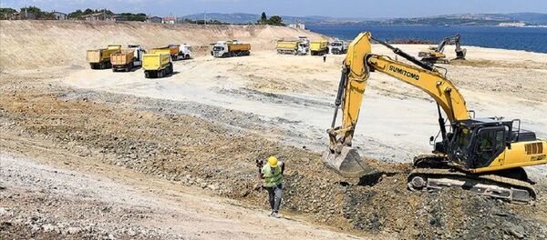 Şantiye, işçi, inşaat - Sputnik Türkiye