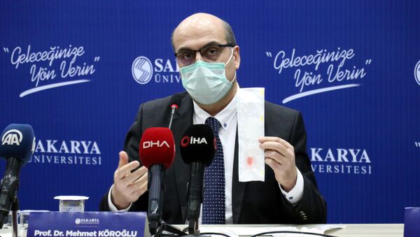 Sakarya'da yerli koronavirüs örnek alma seti geliştirildi - Sputnik Türkiye