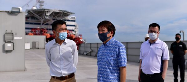 Singapur, koronavirüs Singapur, koronavirüs - Sputnik Türkiye